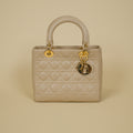 DIOR MEDIUM LAMBSKIN CANNAGE LADY DIOR