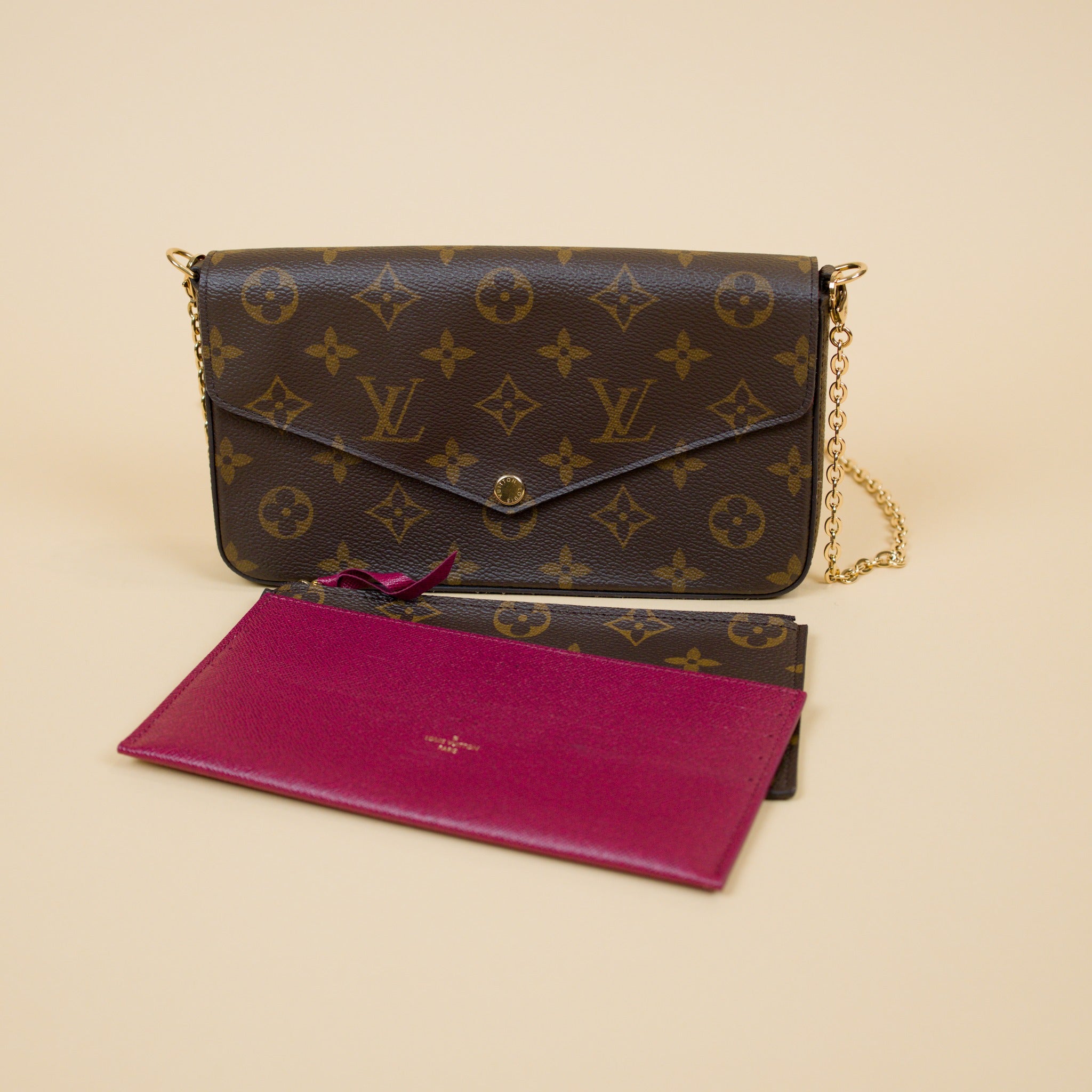 LOUIS VUITTON POCHETTE FÉLICIE MONOGRAM