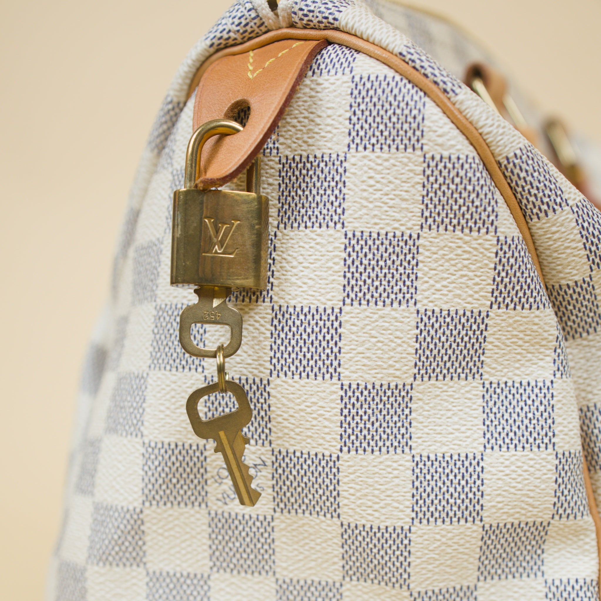 LOUIS VUITTON SPEEDY 30 DAMIER AZUR