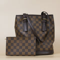 LOUIS VUITTON MARAIS BUCKET BAG PM DAMIER EBENE