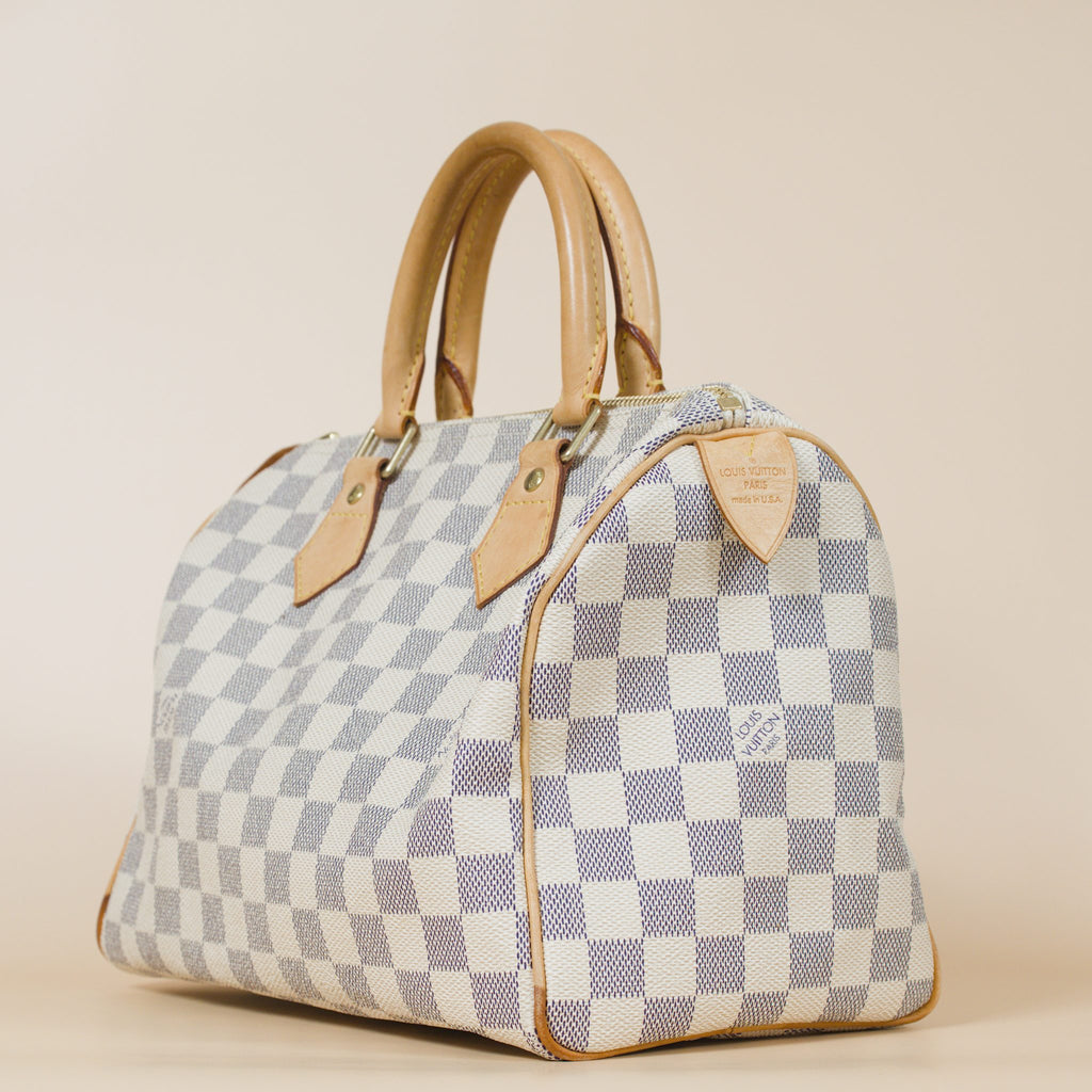 LOUIS VUITTON SPEEDY 25 DAMIER AZUR