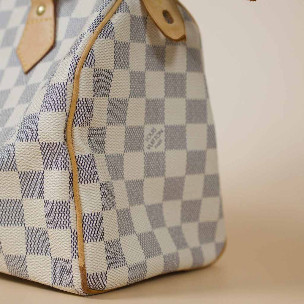 LOUIS VUITTON SPEEDY 25 DAMIER AZUR