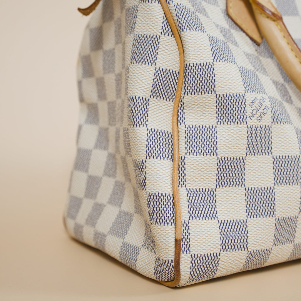 LOUIS VUITTON SPEEDY 25 DAMIER AZUR