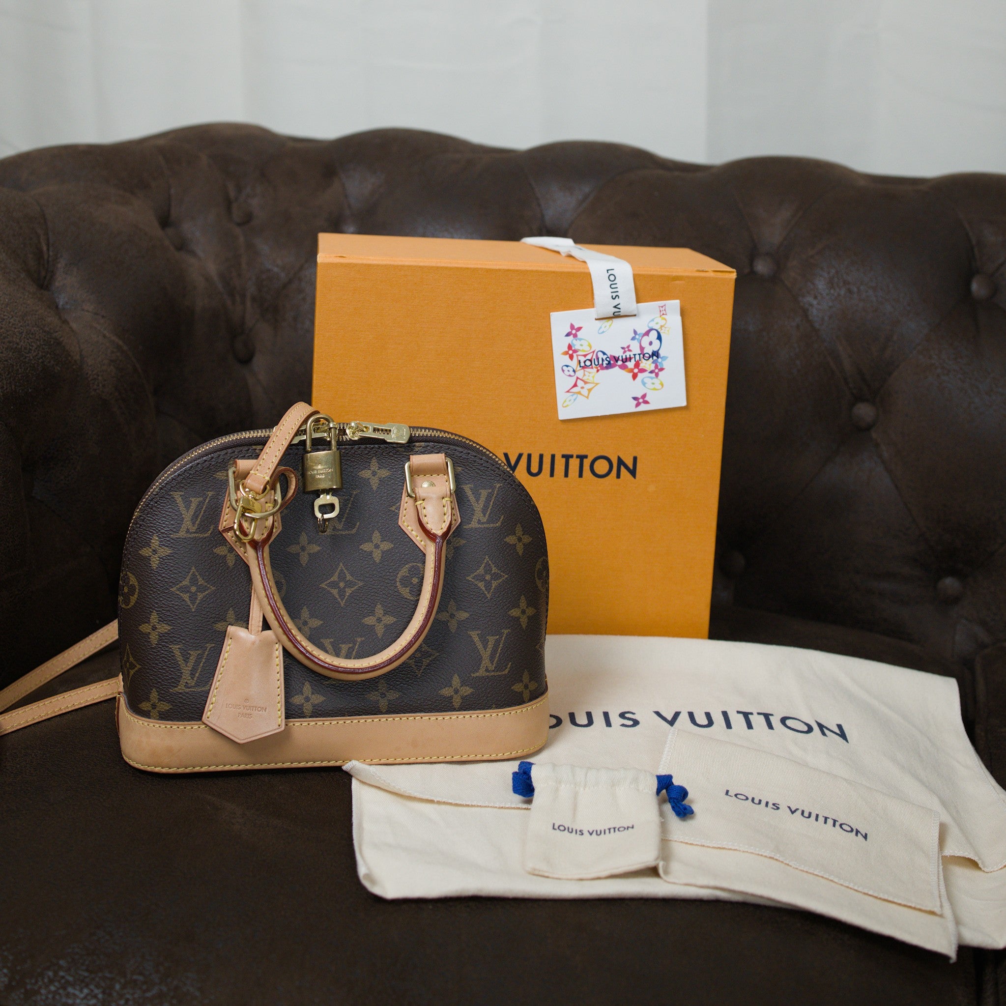 LOUIS VUITTON ALMA BB MONOGRAM