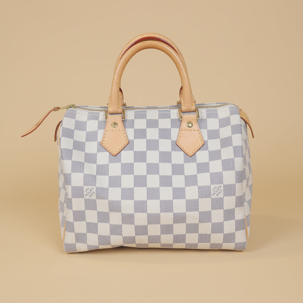 LOUIS VUITTON SPEEDY 25 DAMIER AZUR