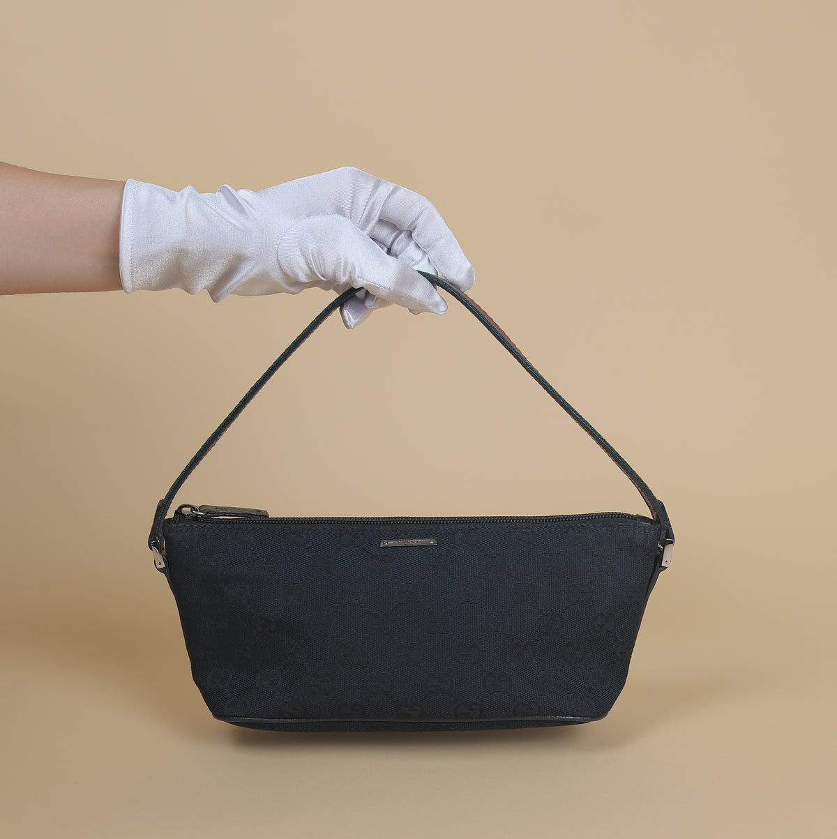 GUCCI GG CANVAS BOAT