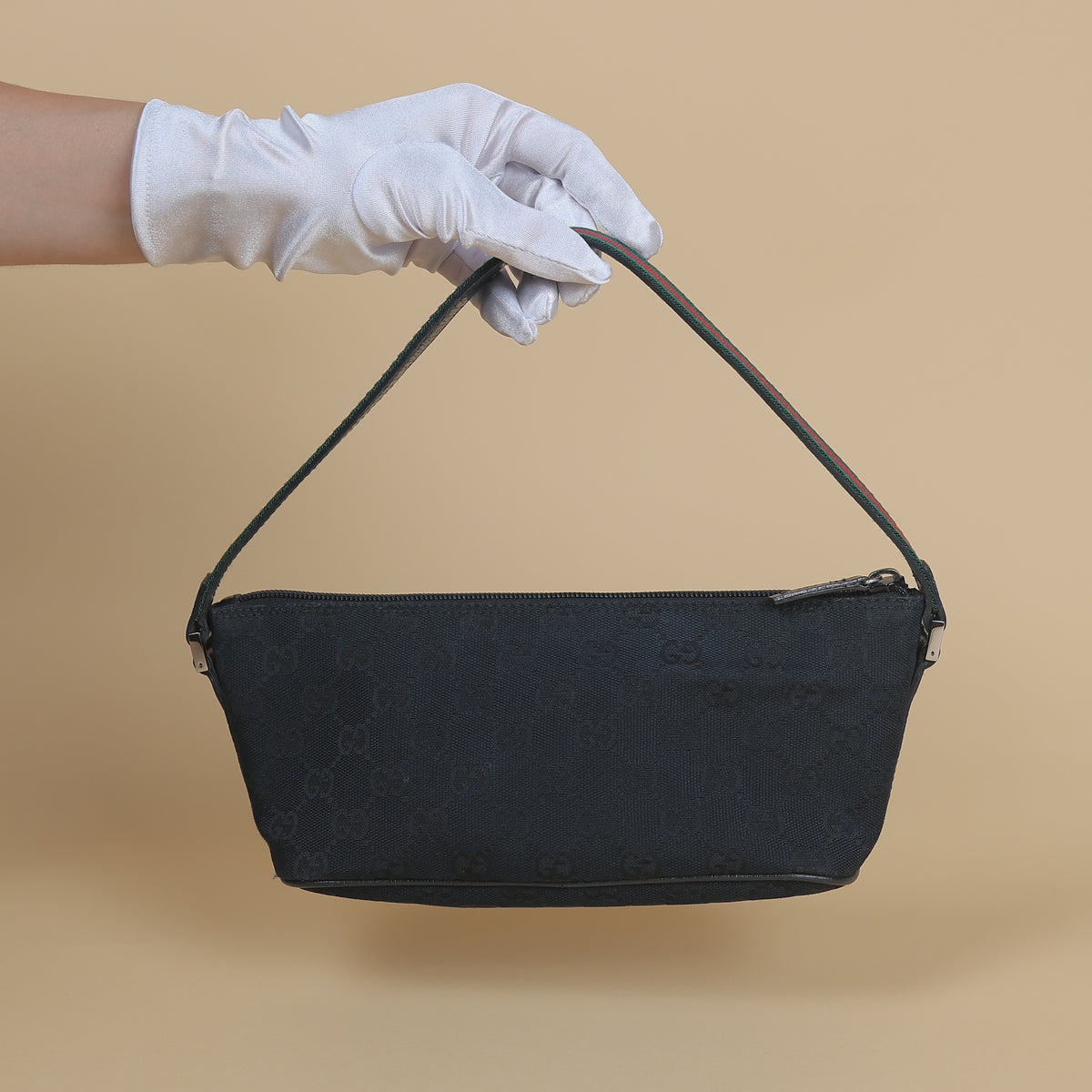GUCCI GG CANVAS BOAT